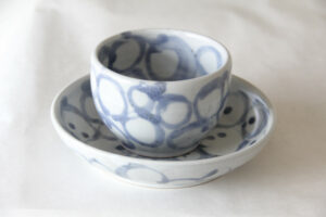 AhiOzawa Pottery - Cup & Saucer